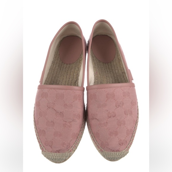 Authentic Gucci GG Supreme Canvas Espadrilles Size: 7.5 | US7.5 IT37.5 - Picture 1 of 15